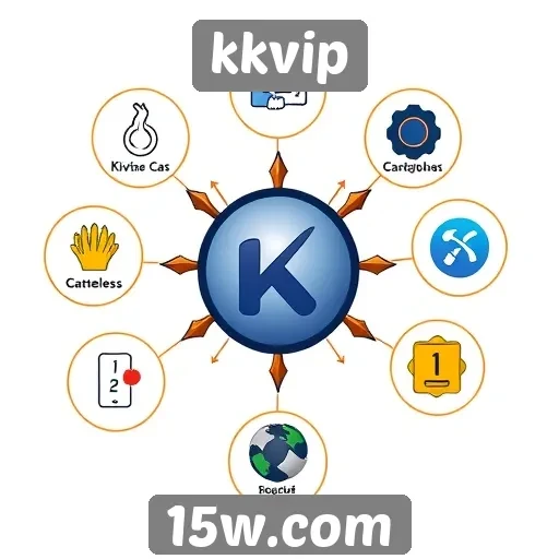 Destaques das funcionalidades interativas do kkvip