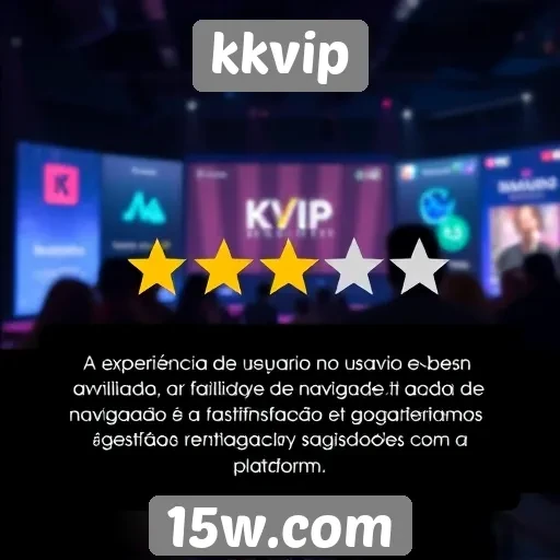 Experiência do usuário no kkvip é bem avaliada